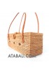 cosmetic ladies fashion handbag ata grass handmade